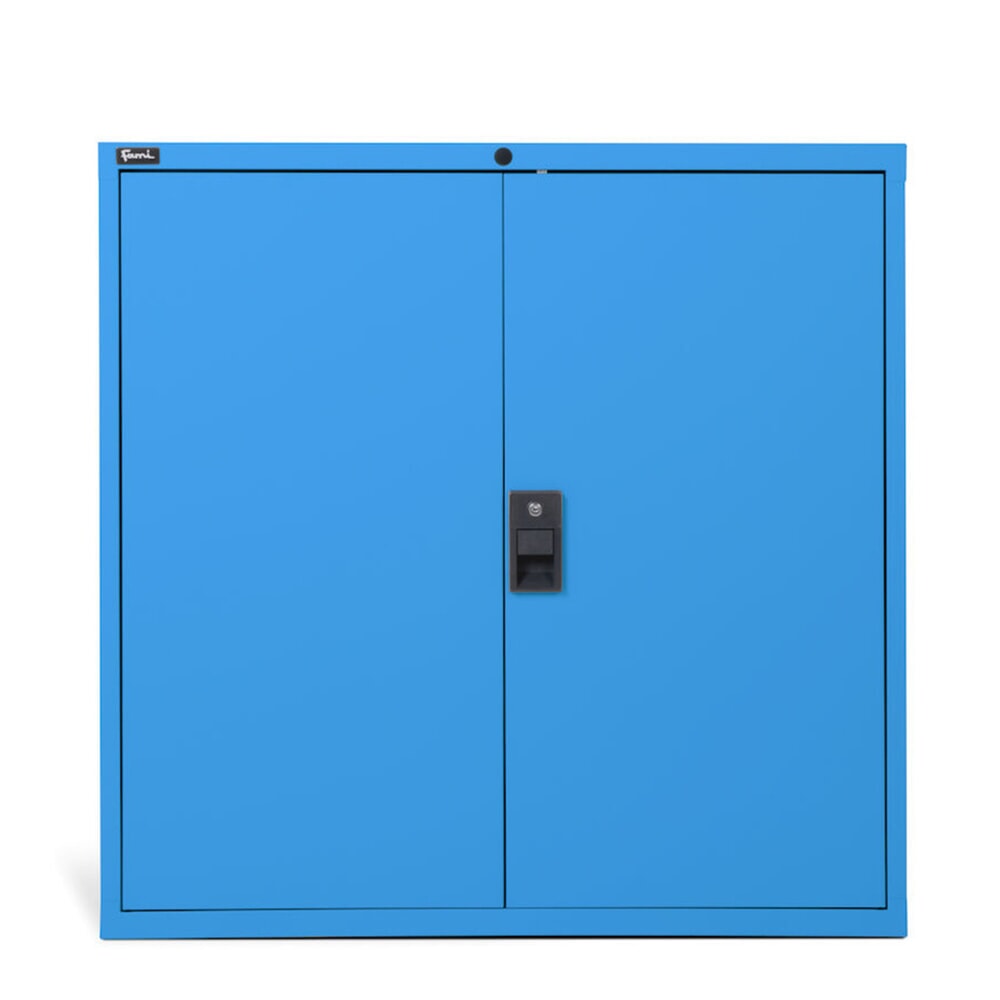 Číslo obrázka výrobku 4: Skriňa Fami MASTER s krídlovými dverami, v × š × h 1 000 × 1 020 × 726 mm, svetlomodrá