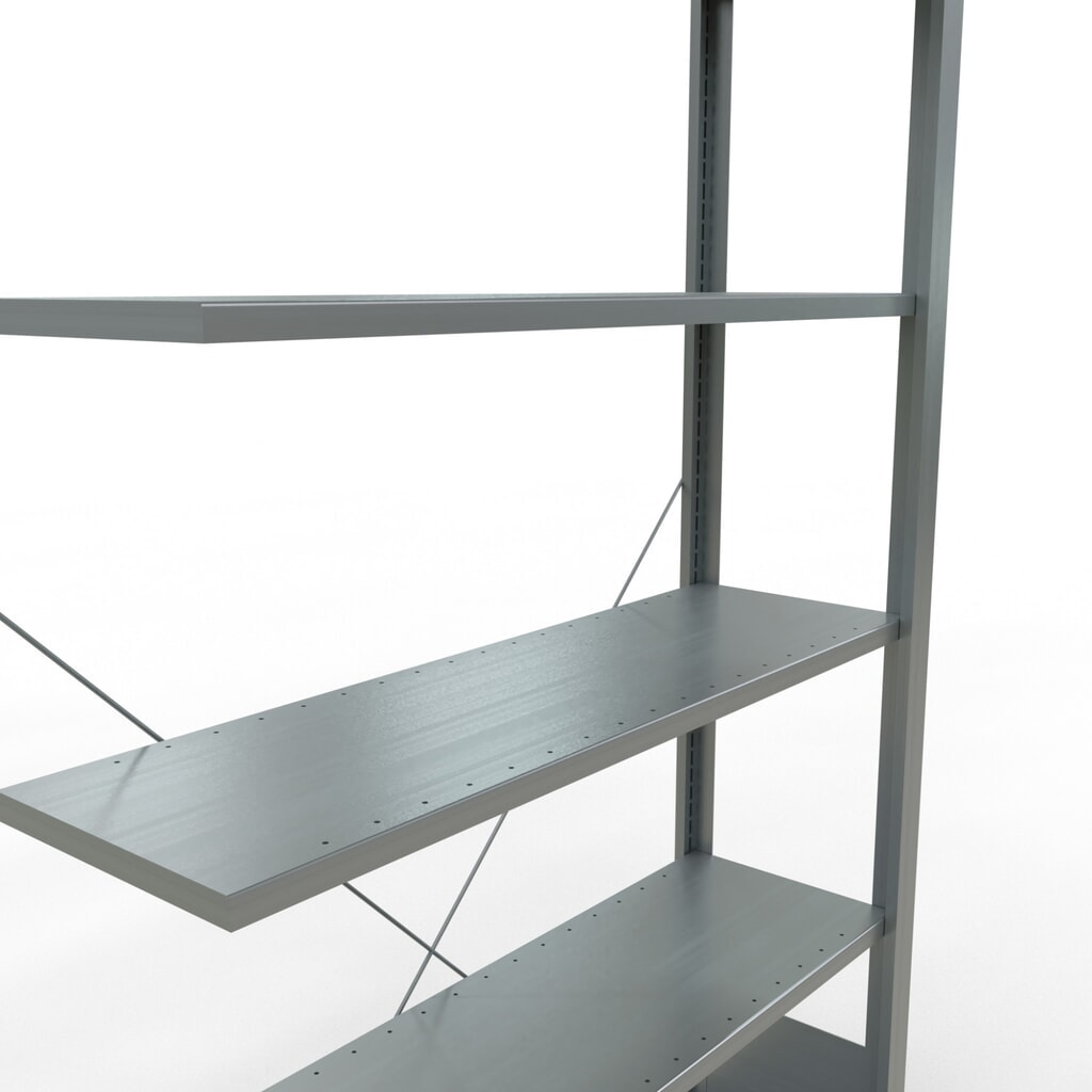 Spisový regál SCHULTE nadstavbové pole, jednostranný, bez koncových dorazov, zaťaženie police 85 kg, v x š x h 2 000 x 1 000 x 300 mm Číslo obrázka výrobku 4: Spisový regál SCHULTE nadstavbové pole, jednostranný, bez koncových dorazov, zaťaženie police 85 kg, v x š x h 2 000 x 1 000 x 300 mm