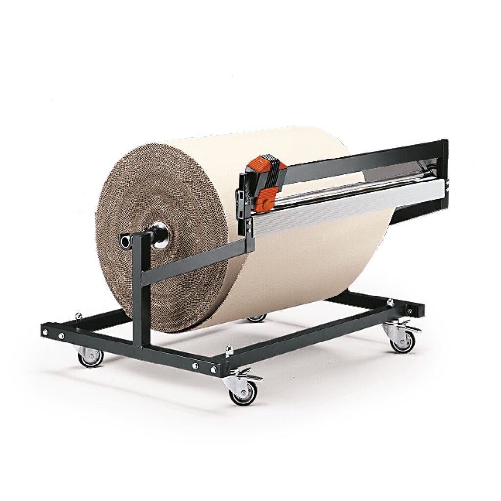 Obrázok výrobku: Rocholz podstolové rezacie stojany Standard, mobilné vyhotovenie, maximálna hmotnosť kolieska 200 kg, šírka rezu 750 mm