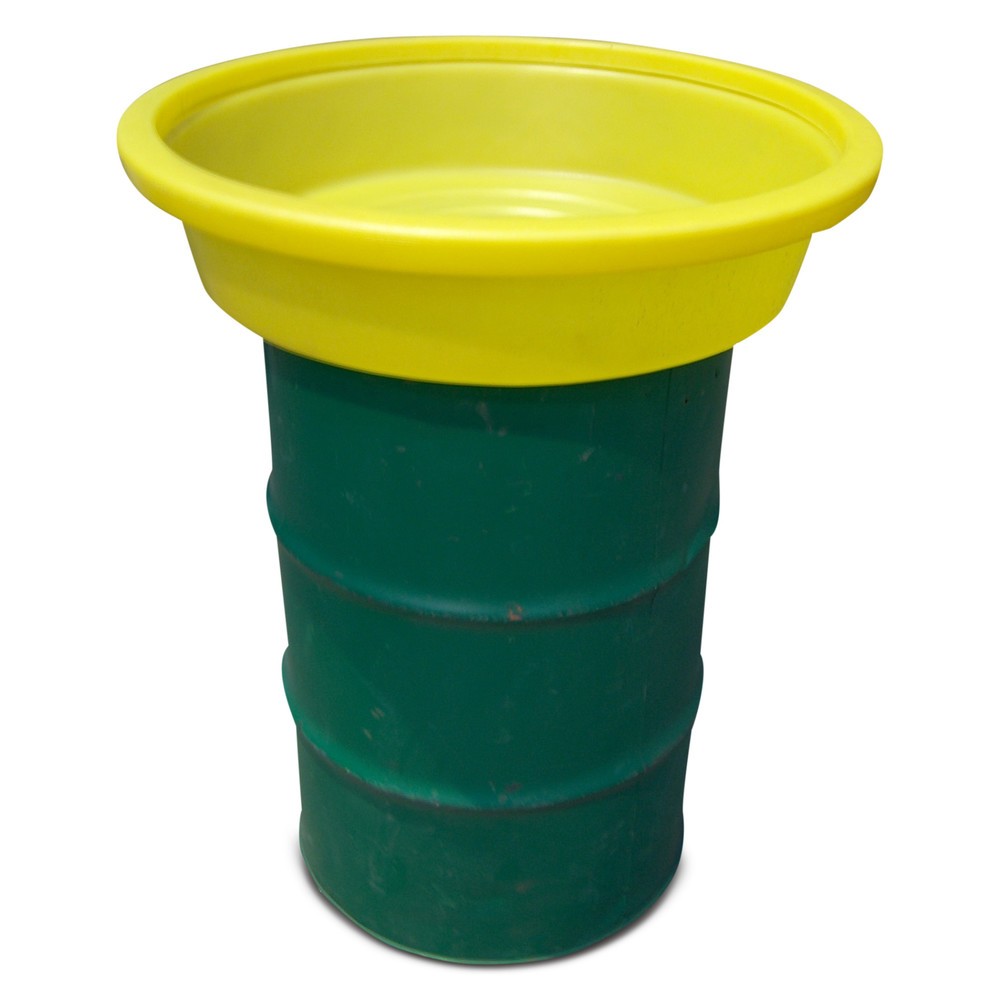 Obrázok výrobku: Steinbock® Lievik bubna z PE, priemer x výška 870 x 240 mm, objem úlovku 50 litrov