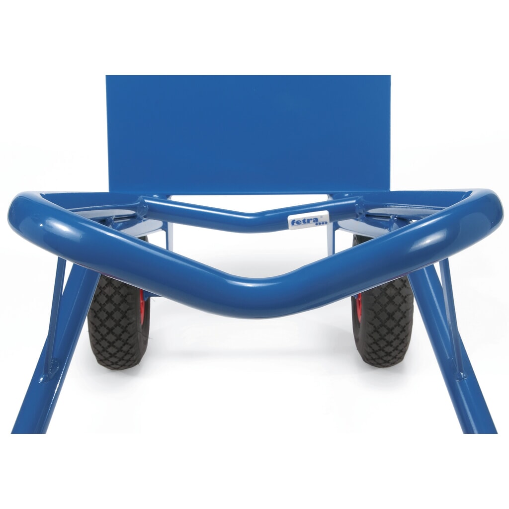 Číslo obrázka výrobku 3: Stohovací vozík fetra®, nosnosť 300 kg, nakladacia plocha š × h 320 × 250 mm, s lyžinami, vzduchové pneumatiky
