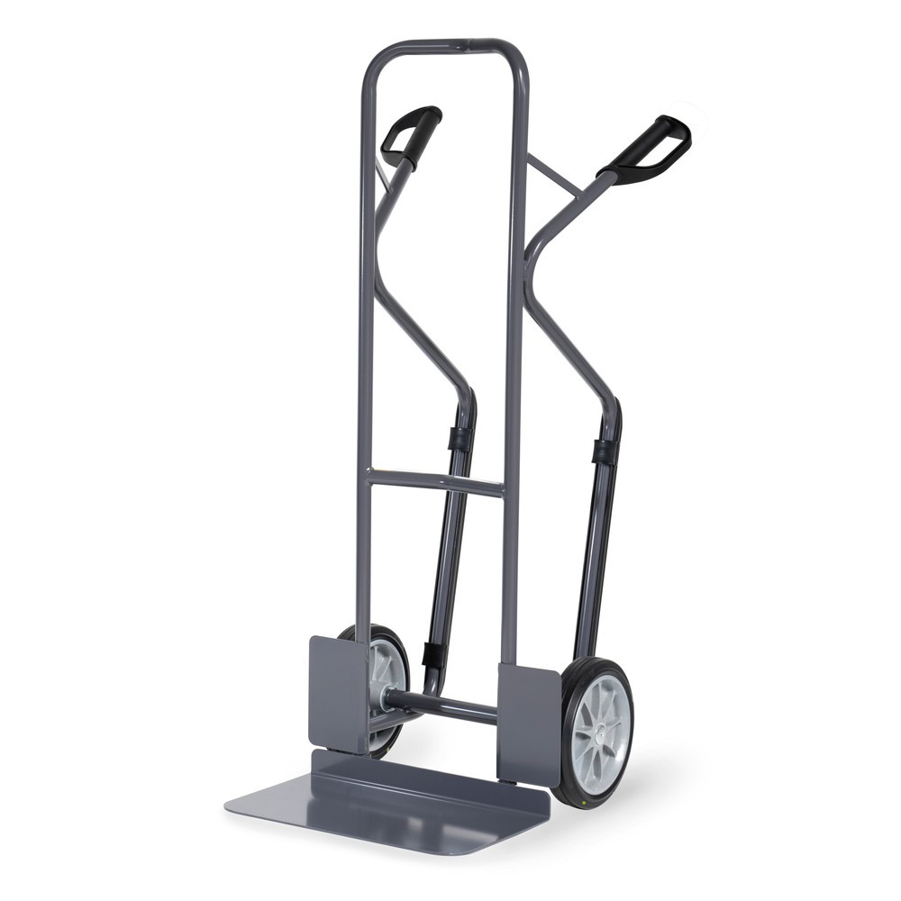 Obrázok výrobku: fetra® ESD stohovací vozík, nosnosť 300 kg, lopata š š x H 480 x 300 mm