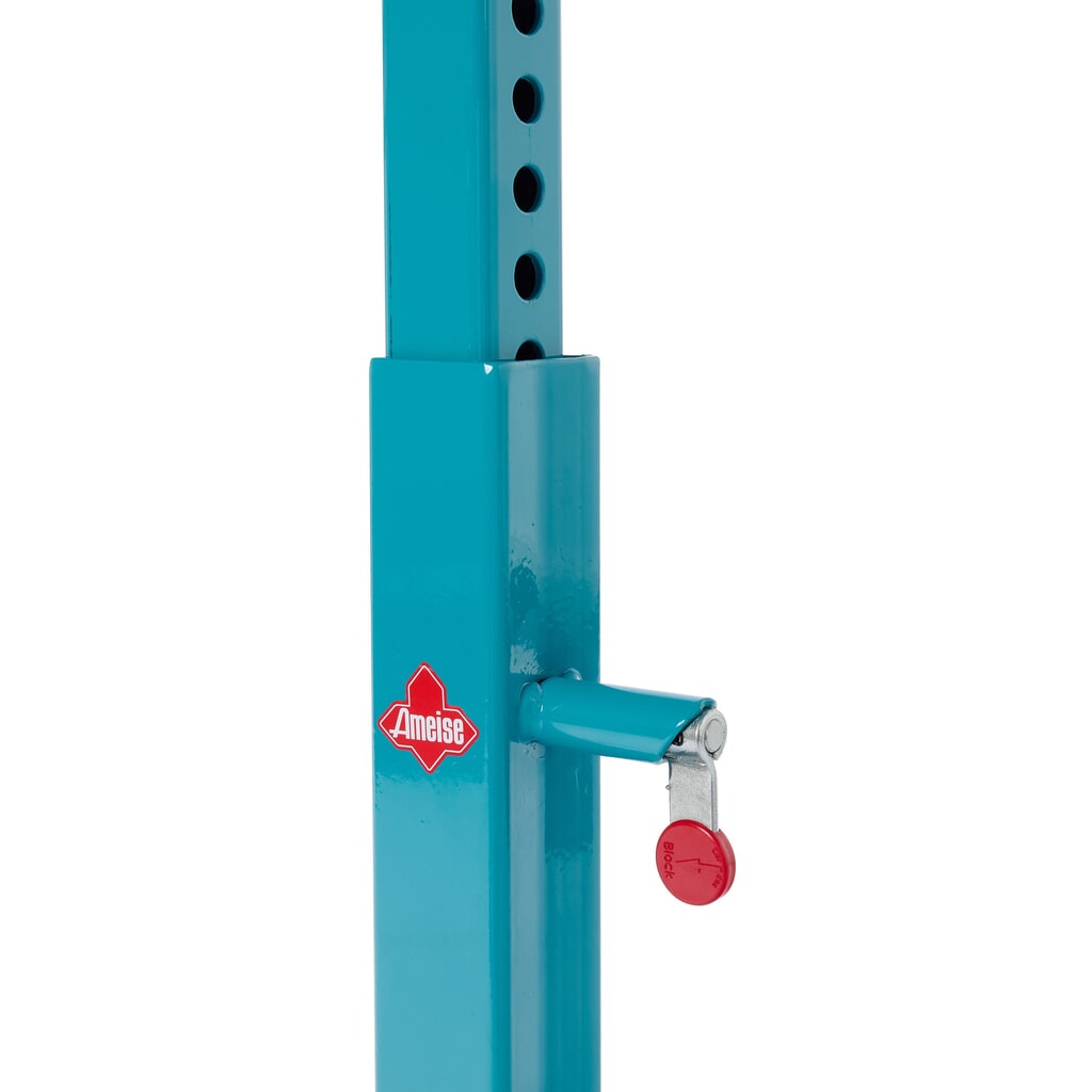Číslo obrázka výrobku 4: Stojan na materiál Ameise®, výškovo prestaviteľný, výška 505 – 780 mm