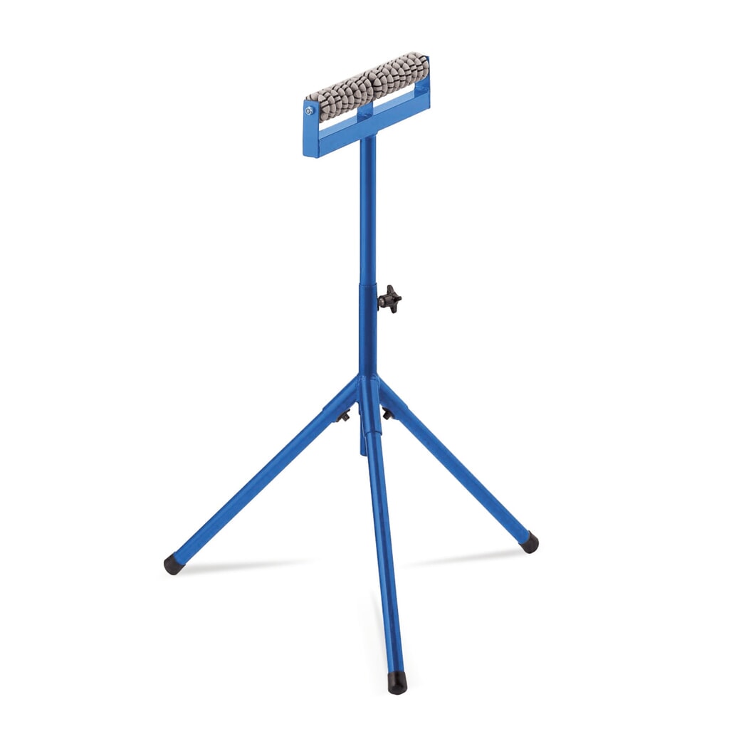 Stojan na podávač materiálu, s celostranným valčekom, výška 630-1,100 mm Obrázok výrobku: Stojan na podávač materiálu, s celostranným valčekom, výška 630-1,100 mm