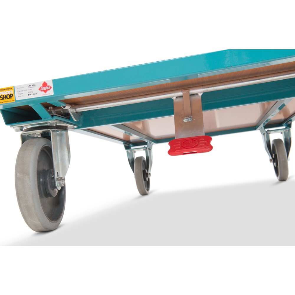 Číslo obrázka výrobku 4: Rukoväťový valec Ameise® otvorený, V x Š x H 875 x 890 x 420 mm