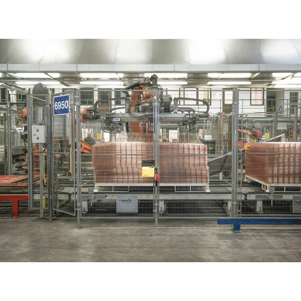 Číslo obrázka výrobku 4: Ochranná mreža stroja TROAX® Standard, v × š 2 050 × 500 mm