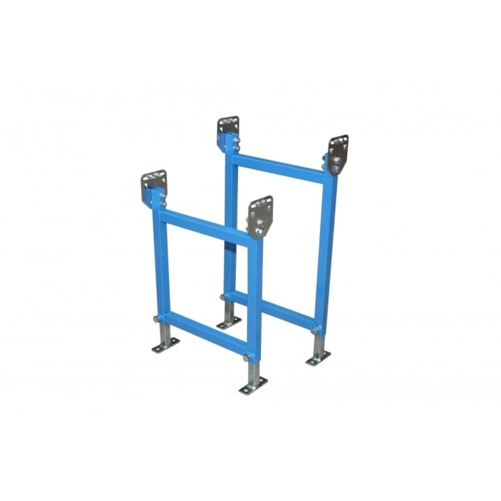 Číslo obrázka výrobku 2: Podpera pre BLUME pre malé a ľahké valčekové dopravníky, šírka dráhy 800 mm, výška 550 – 850 mm