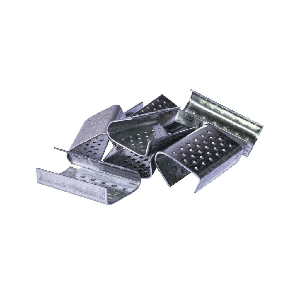 tesniace objímky pre PP pásku, 13 x 0,6 mm, 2 000 ks/balenie Obrázok výrobku: tesniace objímky pre PP pásku, 13 x 0,6 mm, 2 000 ks/balenie