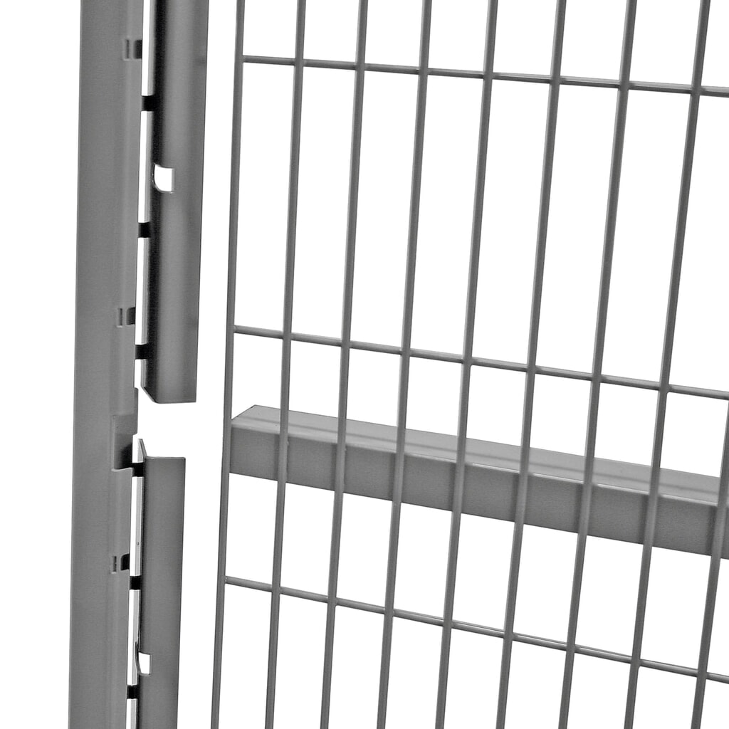 Obrázok výrobku: Ukončovací profil pre ochrannú mrežu stroja TROAX®, výška 1 250 mm