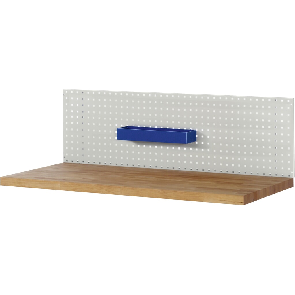Obrázok výrobku: Úložný box na dierovanú dosku RAU, v × š × h 65 × 450 × 125 mm