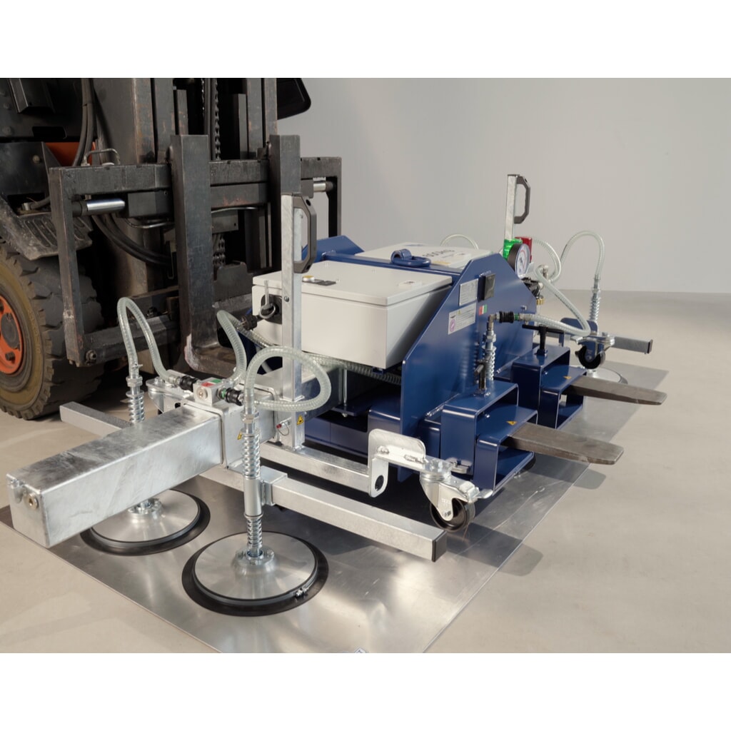 Vákuový zdvihák AERO-LIFT® AERO-SELECT, so 4 prísavnými doskami, nosnosť 150 kg, dĺžka priečnej traverzy 2000 mm Číslo obrázka výrobku 6: Vákuový zdvihák AERO-LIFT® AERO-SELECT, so 4 prísavnými doskami, nosnosť 150 kg, dĺžka priečnej traverzy 2000 mm