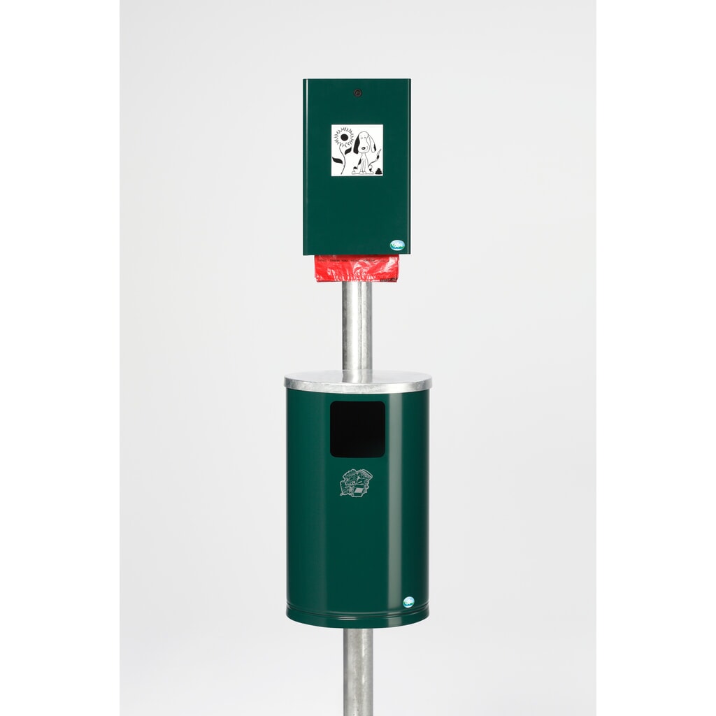 VAR® Dávkovač toaletných vreciek a zberač odpadu Moss Green Obrázok výrobku: VAR® Dávkovač toaletných vreciek a zberač odpadu Moss Green