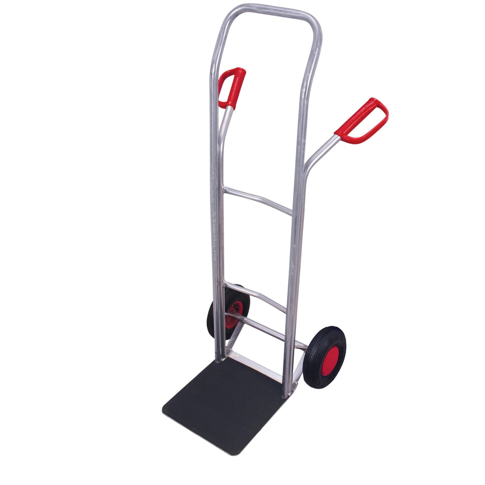 VARIOfit® hliníková nábytková táčka, nakladacia plocha s drážkovanou gumenou podložkou, nosnosť 200 kg, rozmery (Š x H) 360 x 320 mm, vzduchové pneumatiky Obrázok výrobku: VARIOfit® hliníková nábytková táčka, nakladacia plocha s drážkovanou gumenou podložkou, nosnosť 200 kg, rozmery (Š x H) 360 x 320 mm, vzduchové pneumatiky