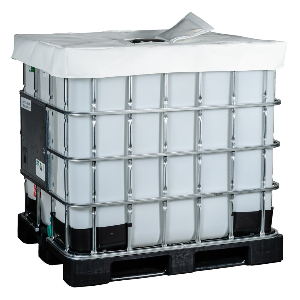 Veko pre vyhrievaciu manžetu Kuhlmann pre kontajner IBC pre potravinársky a farmaceutický priemysel, 1 000 l, d × š × v 1 200 × 1 000 × 100 mm Obrázok výrobku: Veko pre vyhrievaciu manžetu Kuhlmann pre kontajner IBC pre potravinársky a farmaceutický priemysel, 1 000 l, d × š × v 1 200 × 1 000 × 100 mm