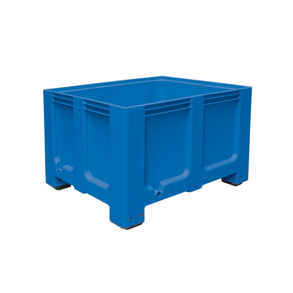 Veľký zásobník z polyetylénu, 610 l, s pätkami