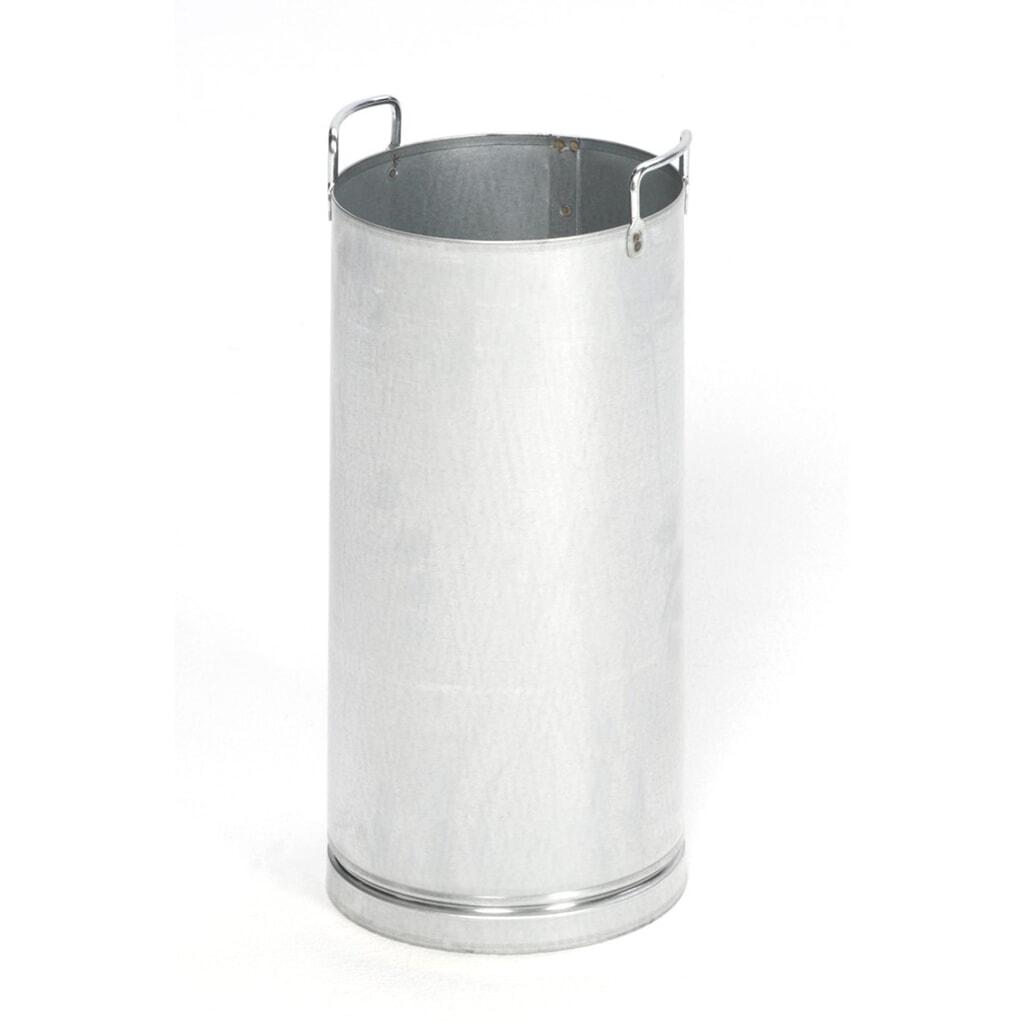 Vnútorná vložka do kombinovaného popolníka a odpadkového koša VAR®, nerez, stojací model, V x Ø 660 x 230 mm Obrázok výrobku: Vnútorná vložka do kombinovaného popolníka a odpadkového koša VAR®, nerez, stojací model, V x Ø 660 x 230 mm