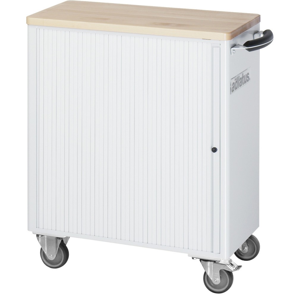 Číslo obrázka výrobku 3: Vozík na náradie vozík RAU série 700, v × š × h 860 × 725 × 400 mm, 5 zásuv. 3 × 40, 2 × 105 mm, buková pracovná doska
