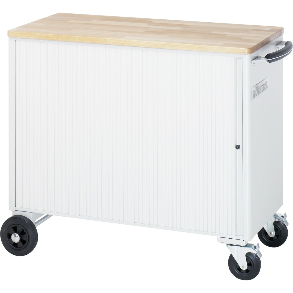 Vozík na náradie RAU série adlatus, v × š × h 890 × 1 025 × 520 mm, 6 zásuv. 2 × 40, 2 × 105, 2 × 130 mm, buková pracovná doska Číslo obrázka výrobku 4: Vozík na náradie RAU série adlatus, v × š × h 890 × 1 025 × 520 mm, 6 zásuv. 2 × 40, 2 × 105, 2 × 130 mm, buková pracovná doska