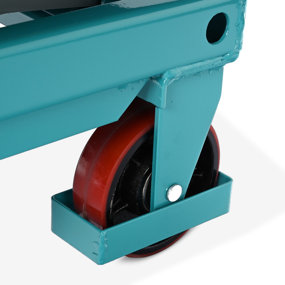 Vozík s nožnicovým zdvíhacím stolom Ameise®, pevné držadlo, nosnosť 500 kg, plošina à 850 x 500 mm Číslo obrázka výrobku 6: Vozík s nožnicovým zdvíhacím stolom Ameise®, pevné držadlo, nosnosť 500 kg, plošina à 850 x 500 mm