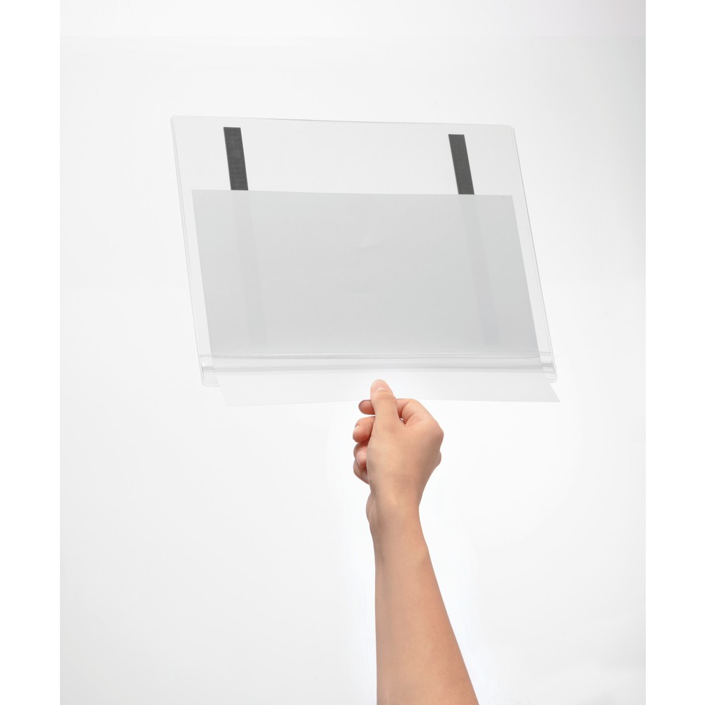 Číslo obrázka výrobku 3: Vrecko na plagát DURABLE, vodotesné, DIN A4, magnetické