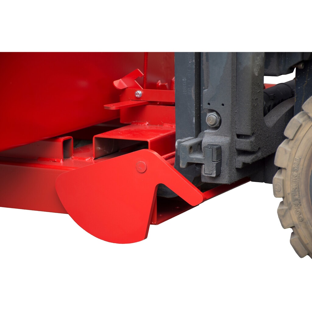 Bauer® Sklápacia nádrž s automatickým valcovacím mechanizmom, nosnosť 1 500 kg, lakovaná, objem 1,2 m³, RAL 3000 ohnivá červená Číslo obrázka výrobku 7: Bauer® Sklápacia nádrž s automatickým valcovacím mechanizmom, nosnosť 1 500 kg, lakovaná, objem 1,2 m³, RAL 3000 ohnivá červená