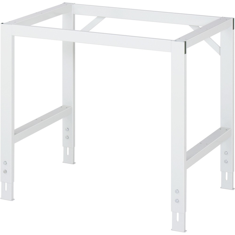 Číslo obrázka výrobku 2: Výškovo nastaviteľný pracovný stôl RAU série TOM, v × š × h 760 – 1 080 × 1 000 × 1 000 mm, 2 zásuv., pracovná doska z MDF