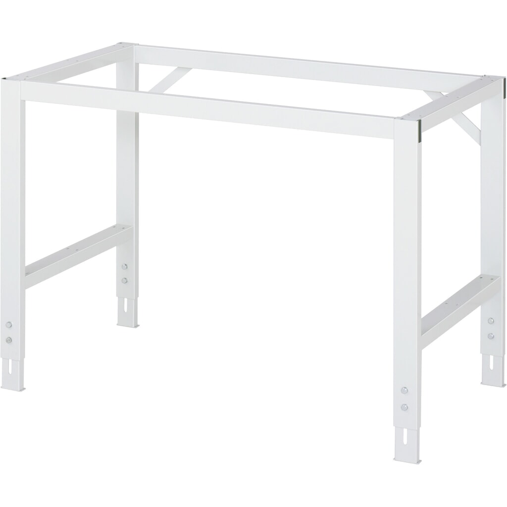 Číslo obrázka výrobku 3: Výškovo nastaviteľný pracovný stôl RAU série TOM, v × š × h 760 – 1 080 × 1 250 × 800 mm, pracovná doska s linoleovým/univerzálnym povrchom