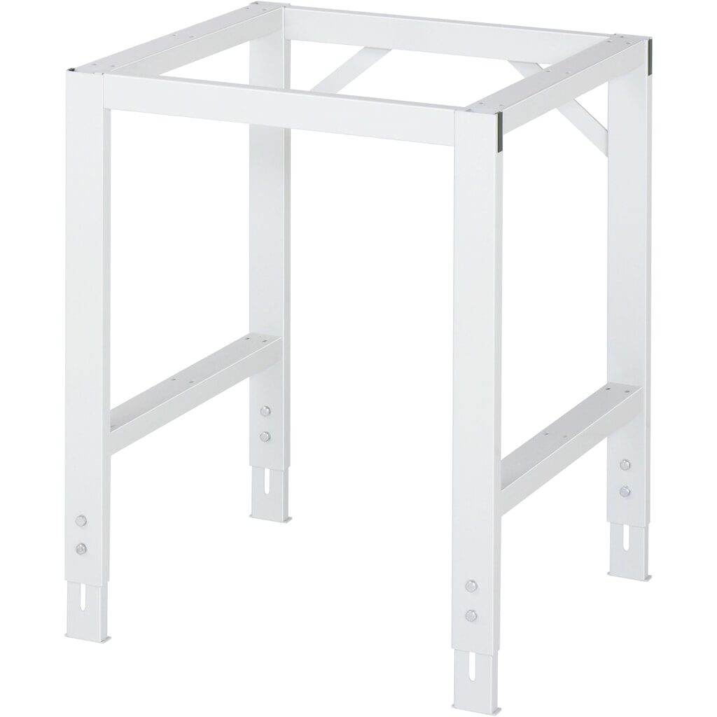 Číslo obrázka výrobku 2: Výškovo nastaviteľný, mobilný pracovný stôl RAU série TOM, výška 910 –1 230 mm, š × h 750 × 800 mm, pracovná doska s melamínovým povrchom