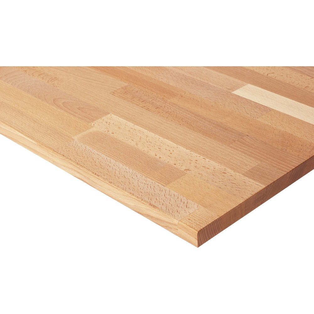 Číslo obrázka výrobku 2: Pracovný stôl RAU 900 s odkladacím dnom, hĺbka 320 mm, v × š × h 825 × 1 250 × 800 mm, pracovná doska z bukového masívu