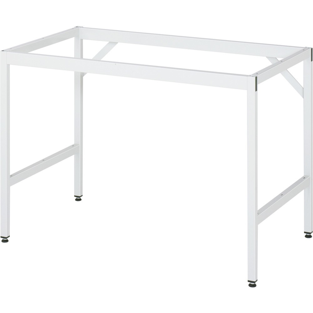 Číslo obrázka výrobku 3: Výškovo nastaviteľný pracovný stôl RAU série JERRY, v × š × h 800 – 850 × 1 250 × 1 000 mm, pracovná doska z MDF