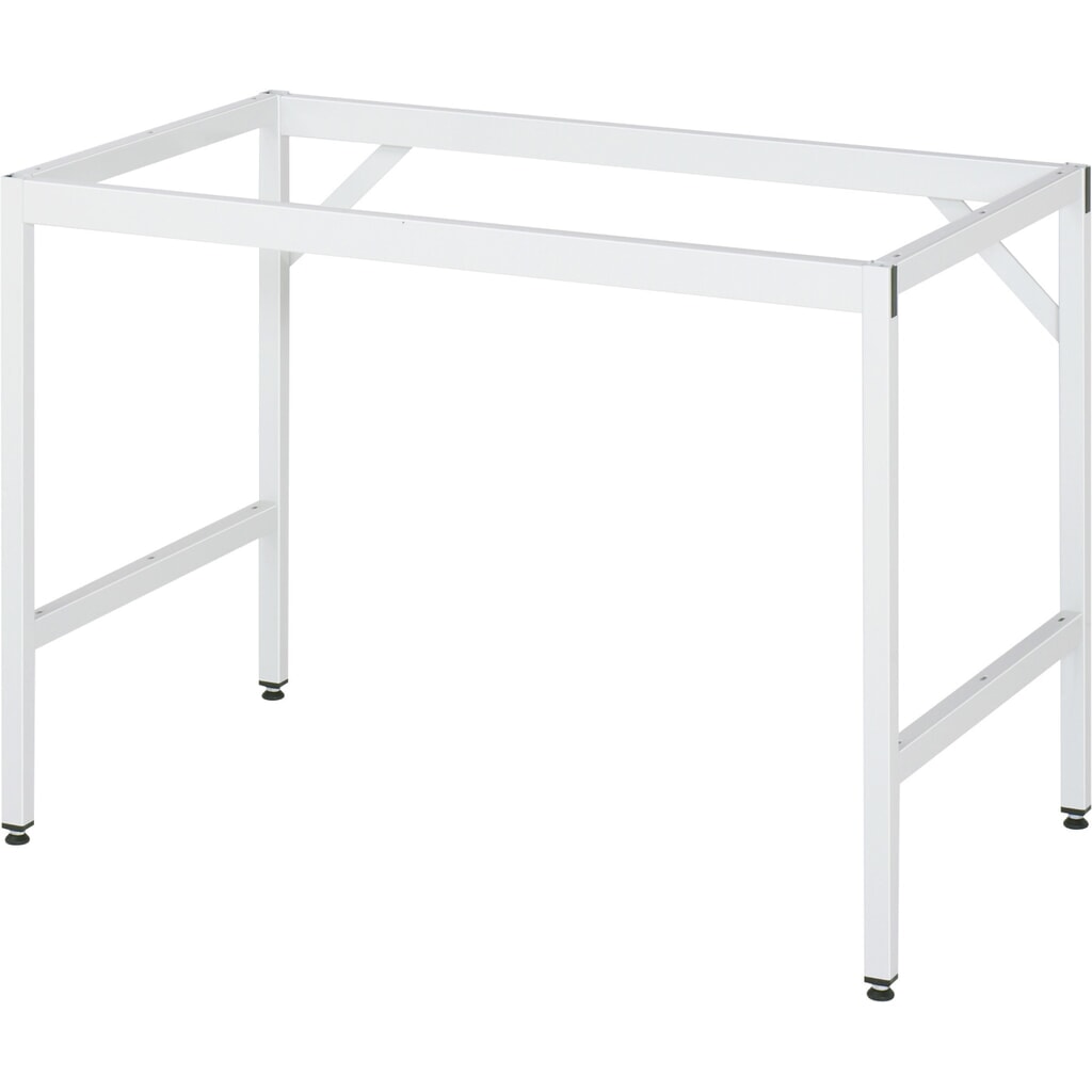 Číslo obrázka výrobku 3: Výškovo nastaviteľný pracovný stôl RAU série TOM, v × š × h 800 – 850 × 1 250 × 1 000 mm, pracovná doska s univerzálnym/linoleovým povrchom