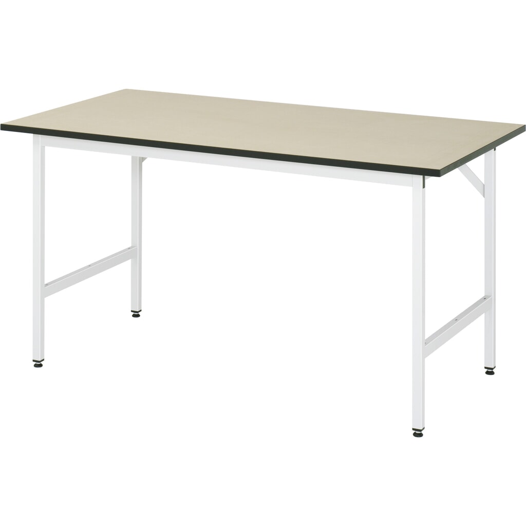 Výškovo nastaviteľný pracovný stôl RAU série JERRY, v × š × h 800 – 850 × 1 500 × 800 mm, pracovná doska z MDF Číslo obrázka výrobku 1: Výškovo nastaviteľný pracovný stôl RAU série JERRY, v × š × h 800 – 850 × 1 500 × 800 mm, pracovná doska z MDF