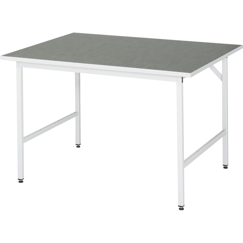 Výškovo nastaviteľný pracovný stôl RAU série TOM, v × š × h 800 – 850 × 1 250 × 1 000 mm, pracovná doska s univerzálnym/linoleovým povrchom Číslo obrázka výrobku 1: Výškovo nastaviteľný pracovný stôl RAU série TOM, v × š × h 800 – 850 × 1 250 × 1 000 mm, pracovná doska s univerzálnym/linoleovým povrchom