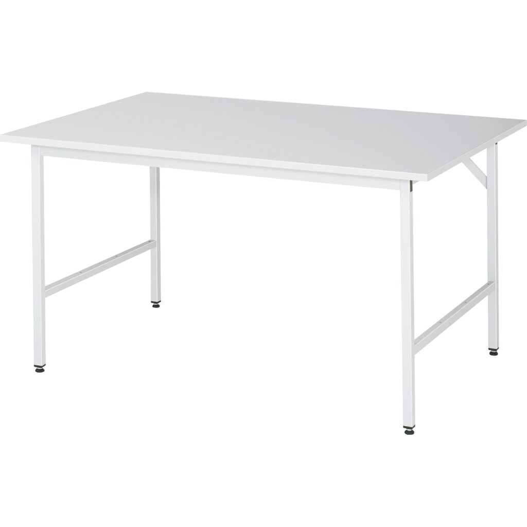 Výškovo nastaviteľný pracovný stôl RAU série TOM, v × š × h 800 – 850 × 1 500 × 1 000 mm, pracovná doska s melamínovým povrchom Číslo obrázka výrobku 1: Výškovo nastaviteľný pracovný stôl RAU série TOM, v × š × h 800 – 850 × 1 500 × 1 000 mm, pracovná doska s melamínovým povrchom