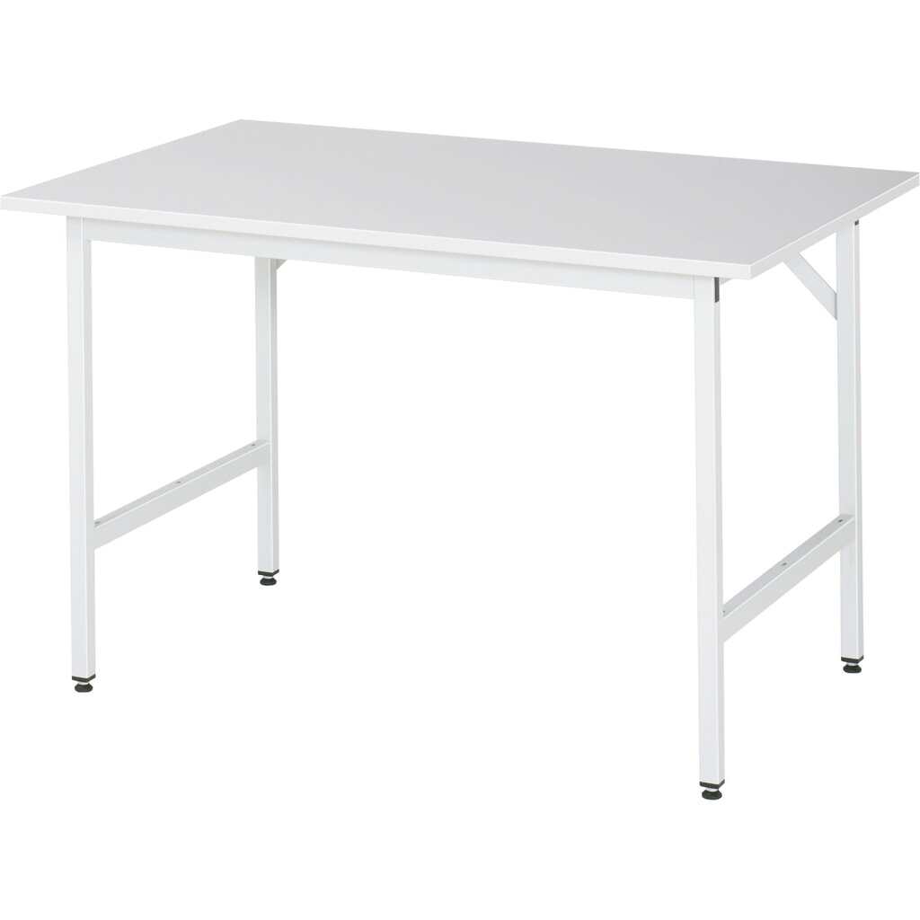 Výškovo nastaviteľný pracovný stôl RAU série TOM, v × š × h 800 – 850 × 1 250 × 800 mm, pracovná doska s EGB melamínovým povrchom Číslo obrázka výrobku 1: Výškovo nastaviteľný pracovný stôl RAU série TOM, v × š × h 800 – 850 × 1 250 × 800 mm, pracovná doska s EGB melamínovým povrchom