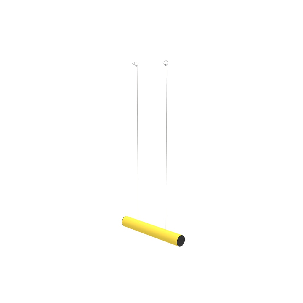 Číslo obrázka výrobku 6: výškový limit „Papa“, závesný, Ø 140 mm, dĺžka 1,000 mm