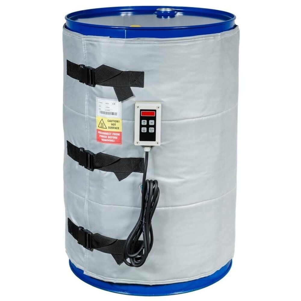 Vysokoteplotná vyhrievacia sudová manžeta Kuhlmann, 200 – 220 l, 0 – 200 ºC, 230 V, 1 500 W, d × š 1 990 × 800 mm Obrázok výrobku: Vysokoteplotná vyhrievacia sudová manžeta Kuhlmann, 200 – 220 l, 0 – 200 ºC, 230 V, 1 500 W, d × š 1 990 × 800 mm