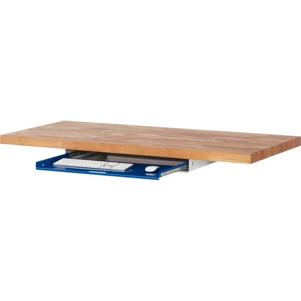 Vysúvateľný priečinok na klávesnicu RAU 2, v × š × h 85 × 745 × 485 mm Obrázok výrobku: Vysúvateľný priečinok na klávesnicu RAU 2, v × š × h 85 × 745 × 485 mm