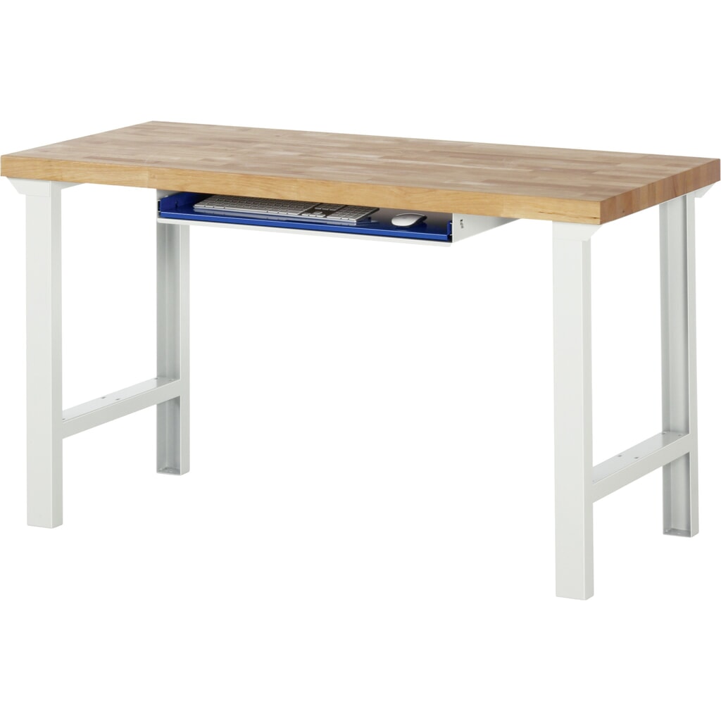 Číslo obrázka výrobku 4: Vysúvateľný priečinok na klávesnicu RAU 2, v × š × h 85 × 745 × 485 mm