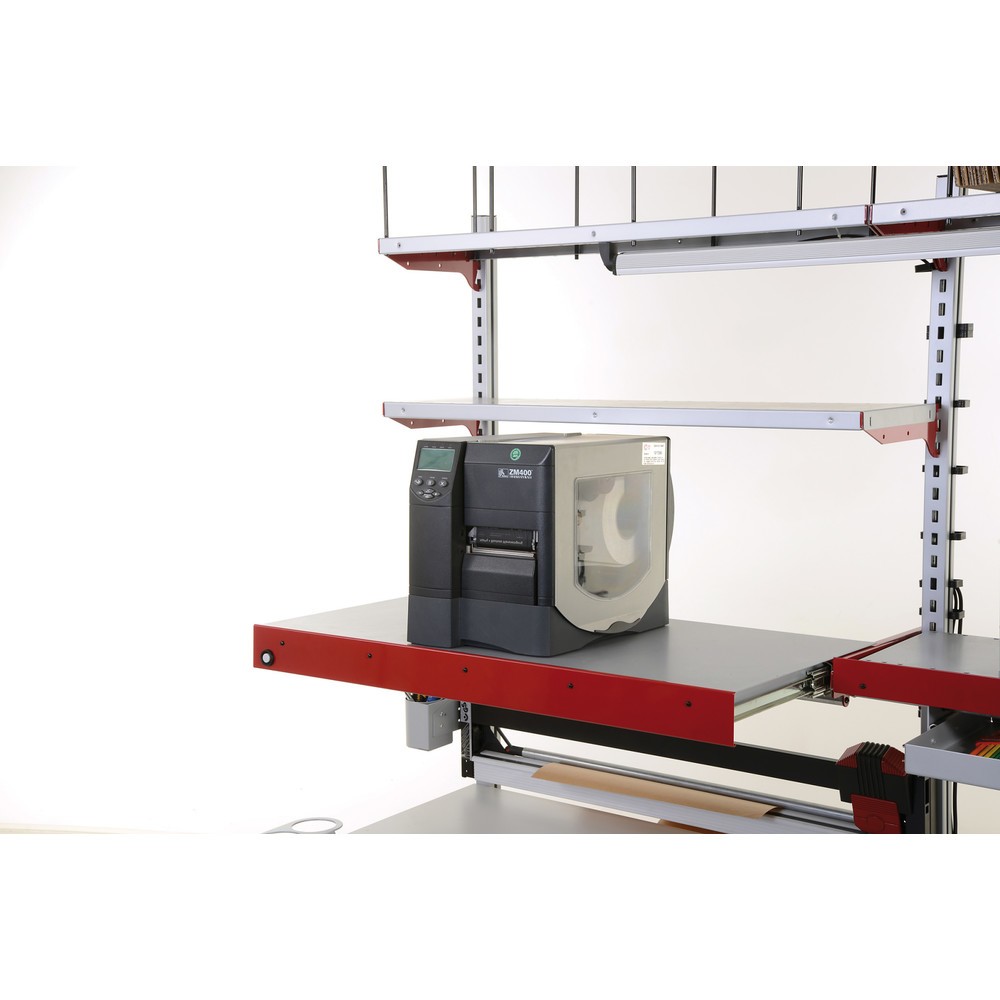 Číslo obrázka výrobku 2: Výsuvná podlaha pre kompletný baliaci priestor BASIC, V x Š x H 140 x 800 x 500 mm