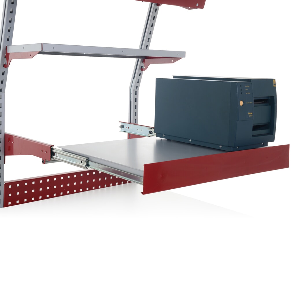 Obrázok výrobku: Výklopná plocha pre baliace stoly Rocholz SYSTEM FLEX, v × š × h 140 × 800 × 500 mm