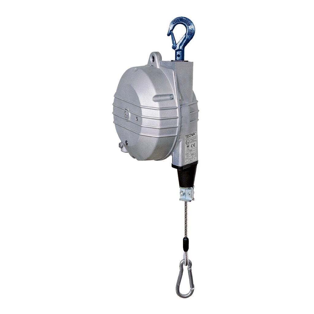 Obrázok výrobku: Balancer, plynulé uzamykanie, hliníkové puzdro, sťahovák kábla 2 m, nosnosť 4-7 kg