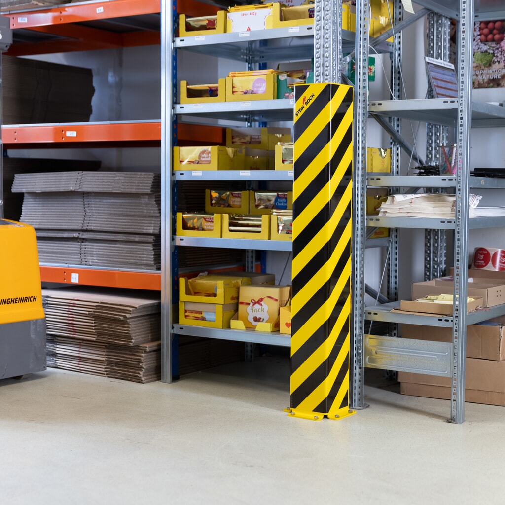 Číslo obrázka výrobku 5: Zaisťovací roh Steinbock® SAW-1, profil v tvare U, v × š × h 1 200 × 160 × 160 mm