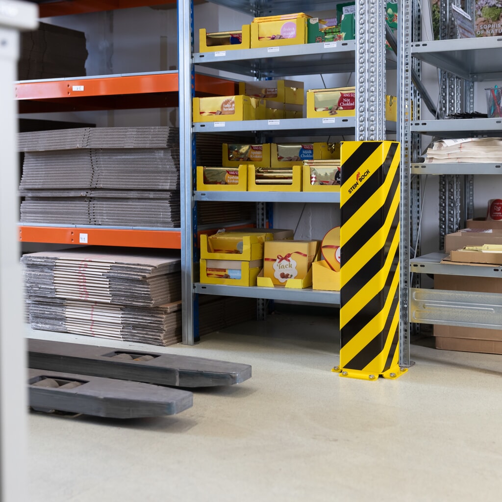 Číslo obrázka výrobku 8: Zaisťovací roh Steinbock® SAW-1, profil v tvare U, v × š × h 800 × 160 × 160 mm
