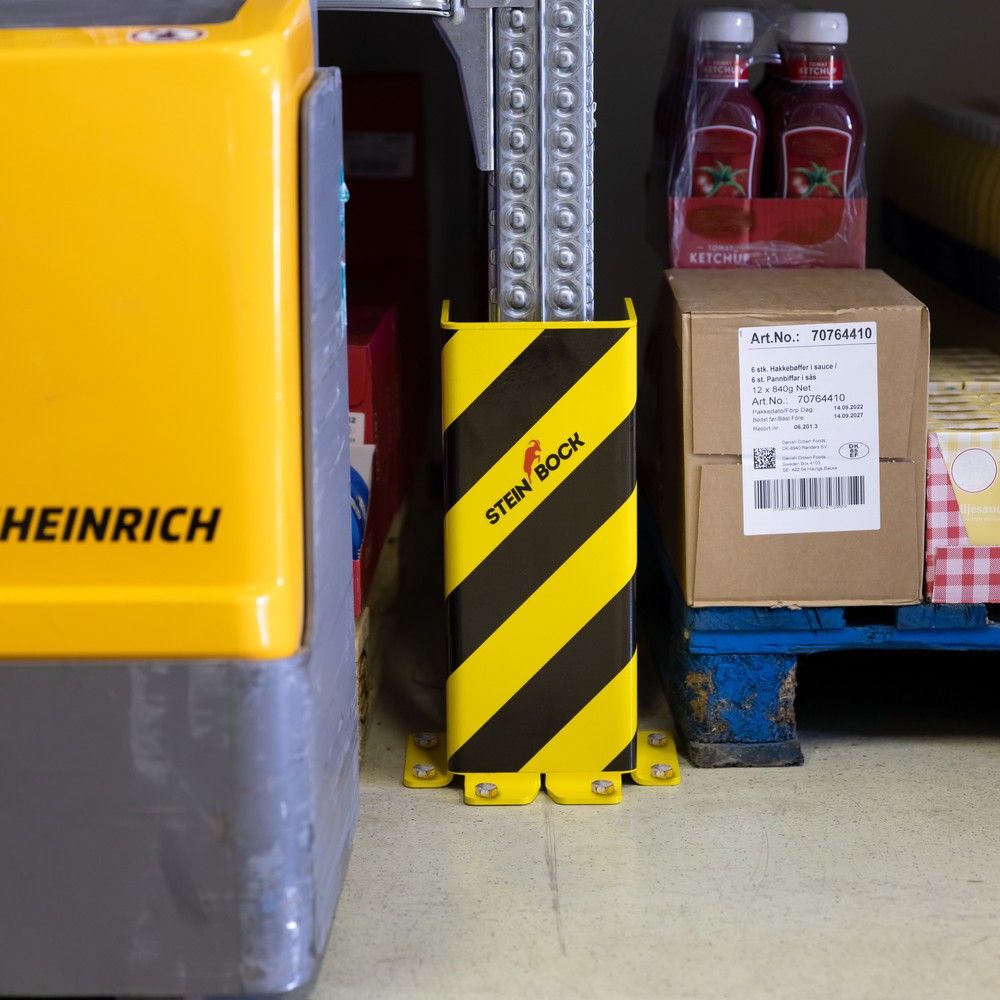Číslo obrázka výrobku 8: Zaisťovací roh Steinbock® SAW-1, profil v tvare U, v × š × h 400 × 160 × 160 mm