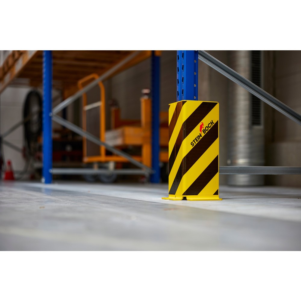 Číslo obrázka výrobku 11: Zaisťovací roh Steinbock® SAW-1, profil v tvare U, v × š × h 400 × 160 × 160 mm