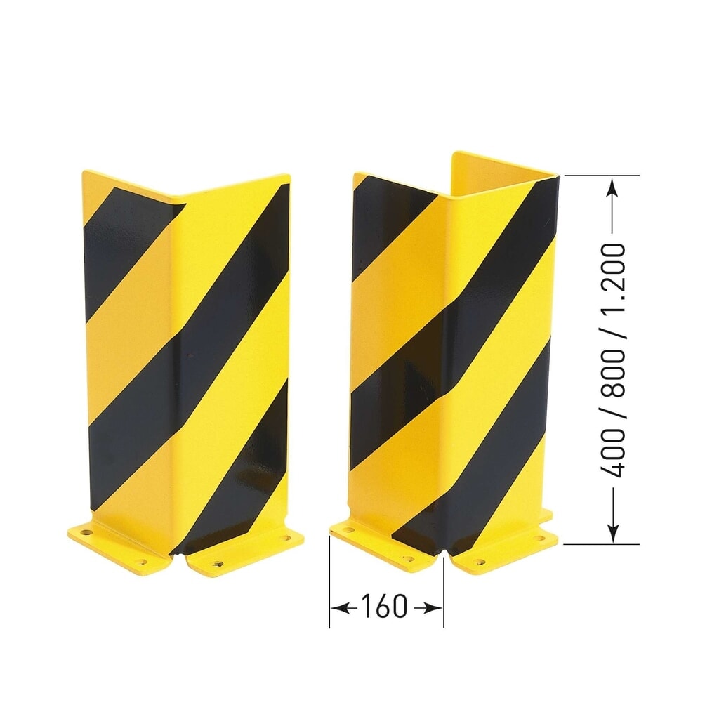 Zaisťovací roh, uhlový profil, v × d 400 × 160 mm, hrúbka 5 mm Číslo obrázka výrobku 3: Zaisťovací roh, uhlový profil, v × d 400 × 160 mm, hrúbka 5 mm