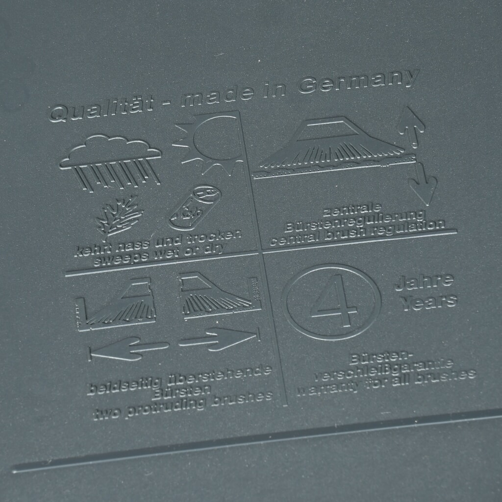 Číslo obrázka výrobku 10: Zametací stroj Steinbock® Turbo, manuálny, šírka zametania 750 mm, RAL 7016 antracitová šedá