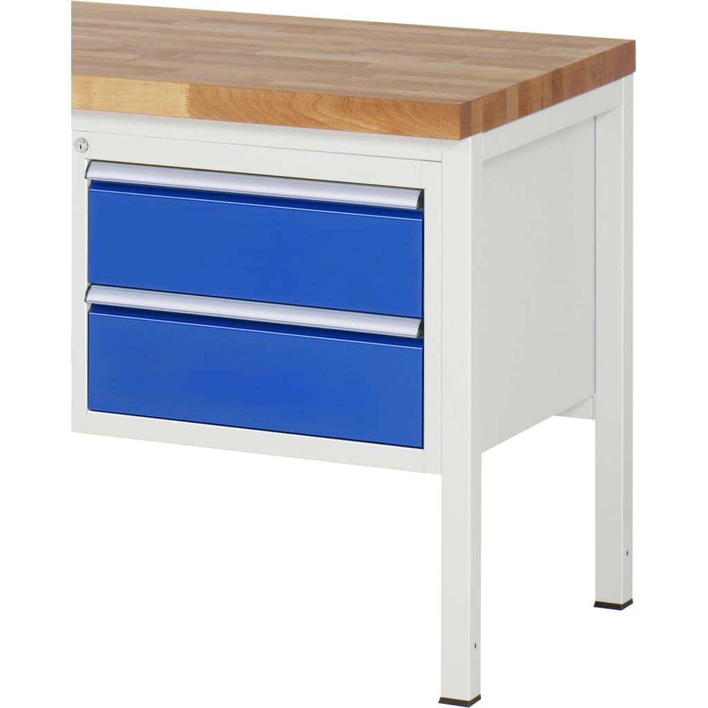 Zásuvková skriňa RAU série 7000, podstavný kontajner, v × š × h 440 × 580 × 650 mm, 2 zásuv. 2 × 180 mm Číslo obrázka výrobku 1: Zásuvková skriňa RAU série 7000, podstavný kontajner, v × š × h 440 × 580 × 650 mm, 2 zásuv. 2 × 180 mm