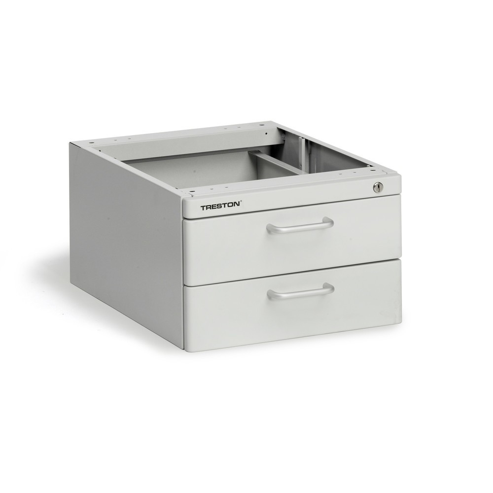 Obrázok výrobku: Zásuvkový podstavec pod stoly, V x Š x H 245 x 370 x 460 mm, 2 zásuvka